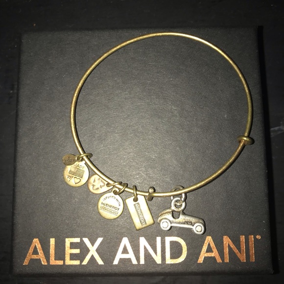 Alex and Ani Plume Bracelet Sterling Silver Gift Boxed